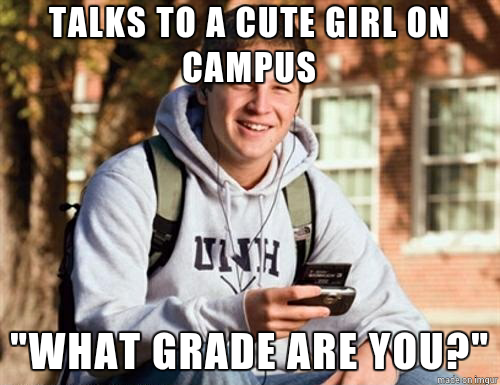 My freshman roommate