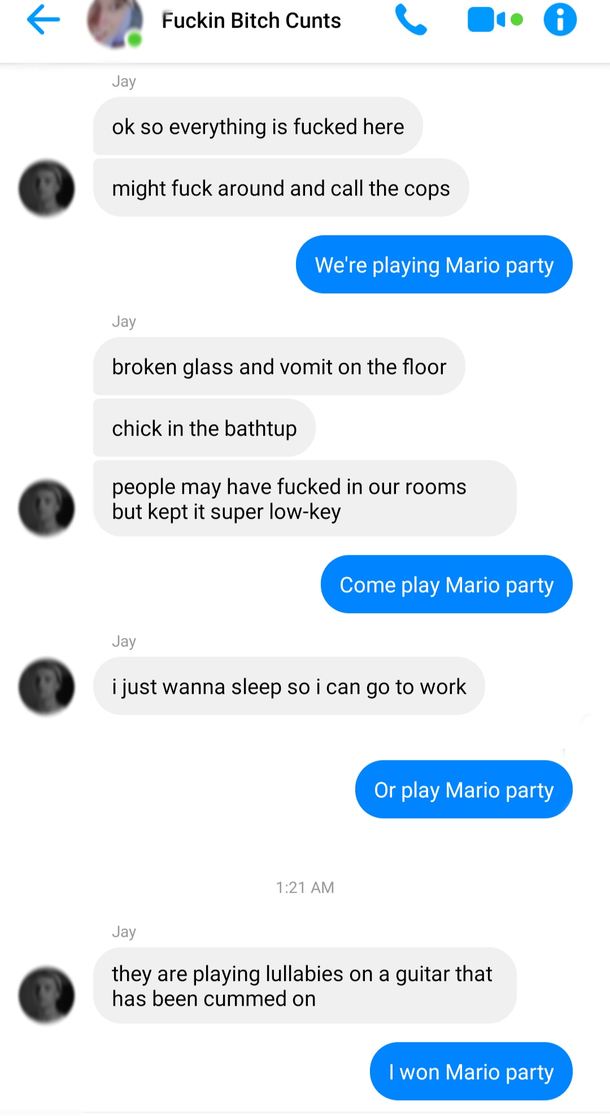 My friend and I had very different Saturdays