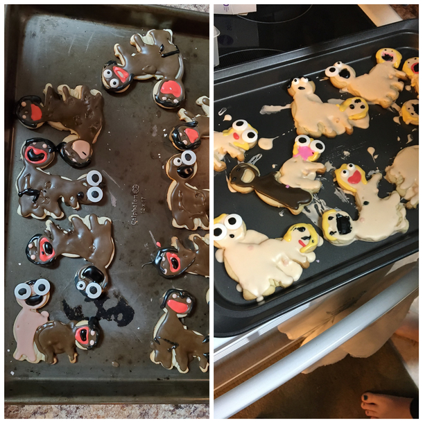 My friend and I stepped up our fucking cookie game