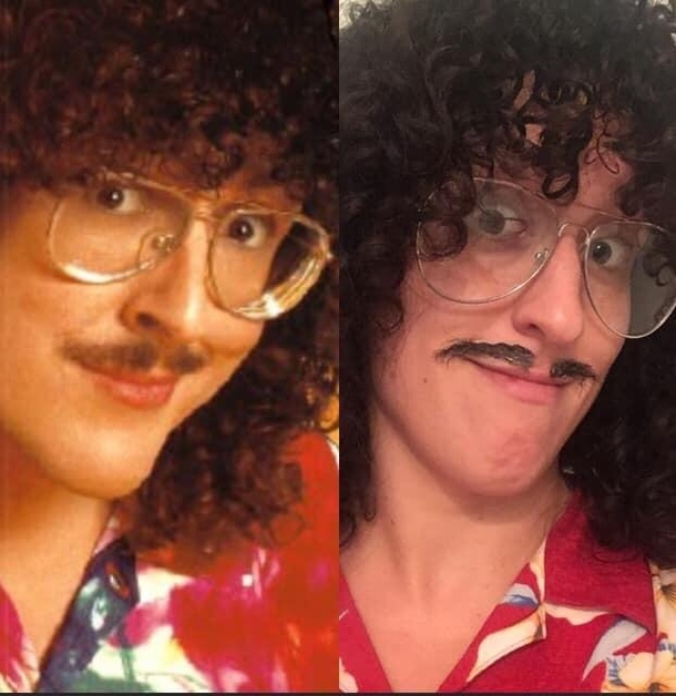 My friend as Wired Al for Halloween and the results are perfect