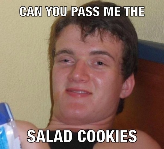 My friend asked me this when he wanted some croutons