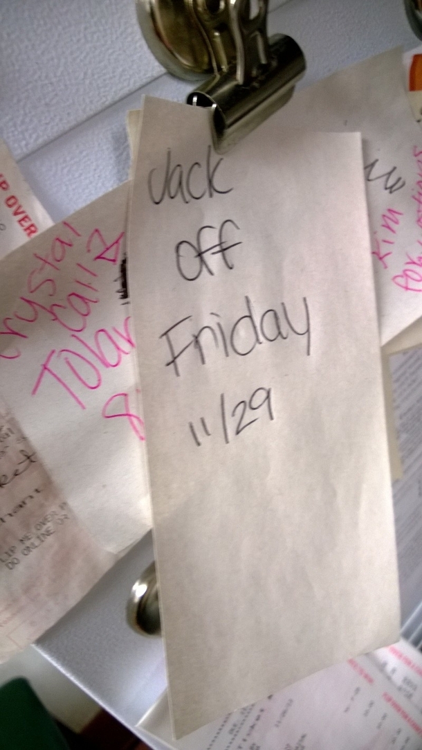 My friend asked off work manager accidently created a new holiday