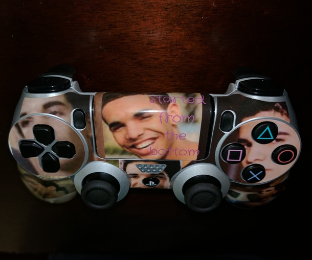 My friend created a controller he forces me to use at his house while he beats me in Madden