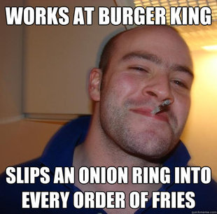 My friend does this