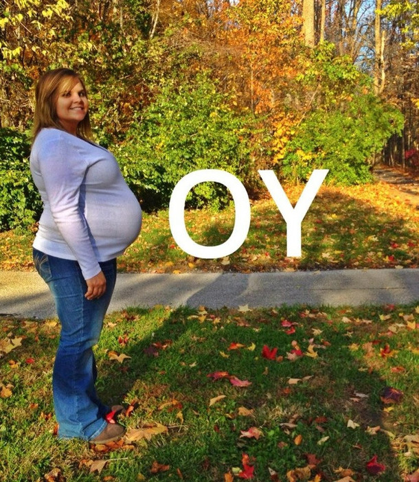 My friend found this on his facebook as one of his friends decided to announce her pregnancy