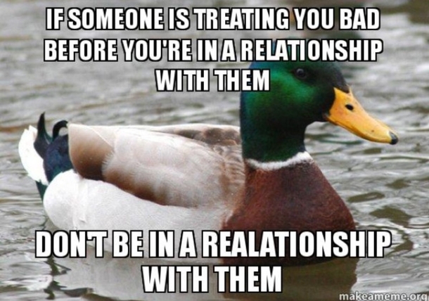 My friend is about to learn this lesson