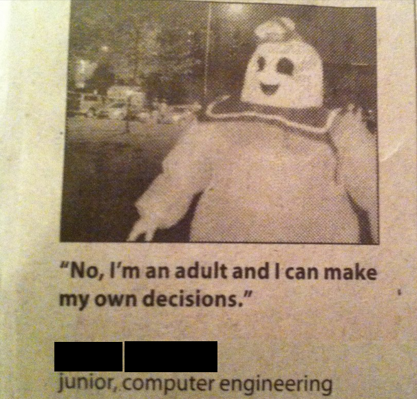 My friend is legend in his school paper