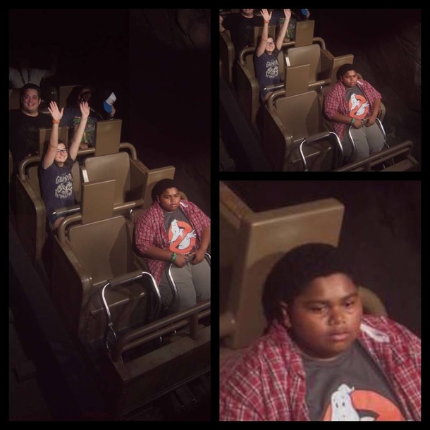 My friend just sent me this picture of him from Disney World