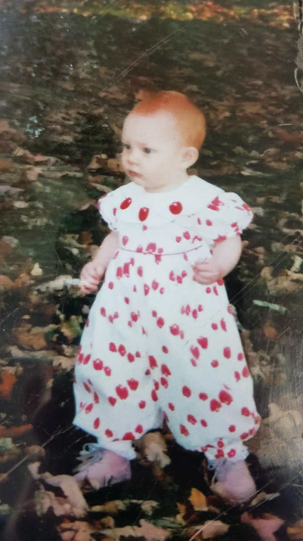 My friend looked like Stephen kings it as a baby