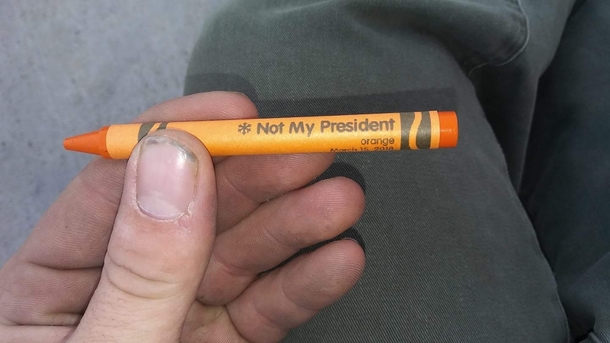 My friend made a crayon