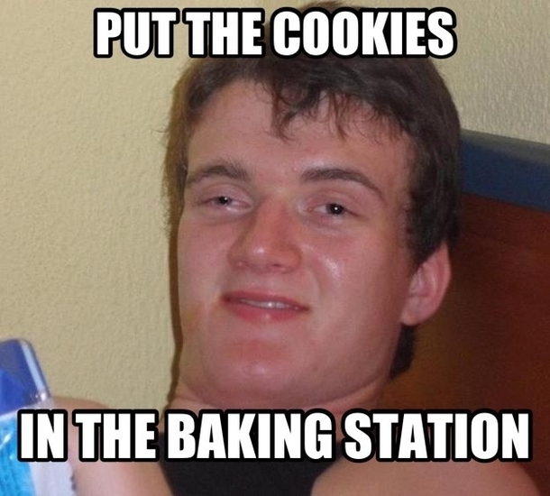My friend momentarily forgot what an Oven was called