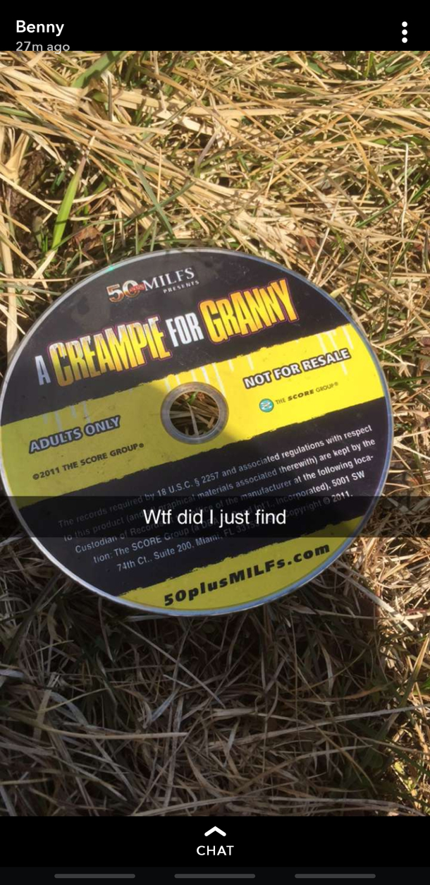 my friend posted this on his snap