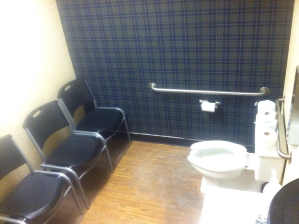 My friend sent me this picture He called it the most judgmental bathroom