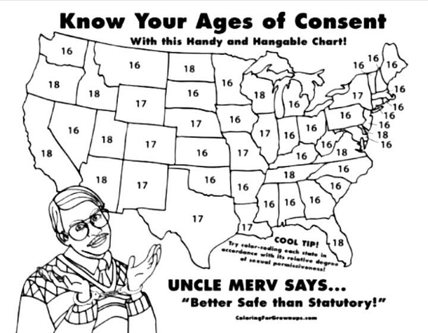 My friend wanted to hook up with a  year old so I sent him this