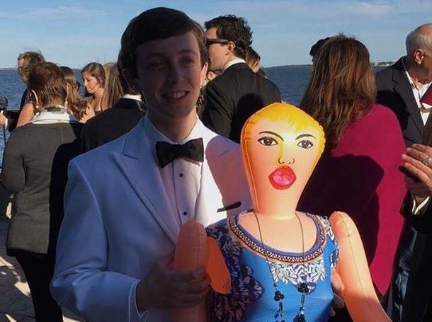My friend went to senior prom with a blow up sex doll named Christina