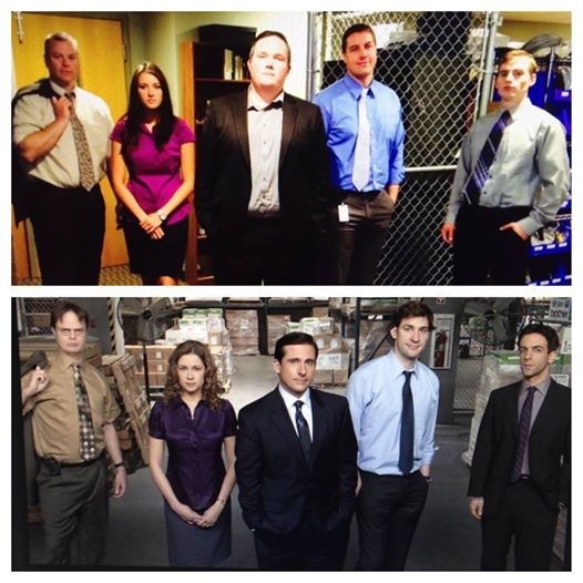 My friends always told me I work at a place like Dunder Mifflinafter taking this picture I would have to agree