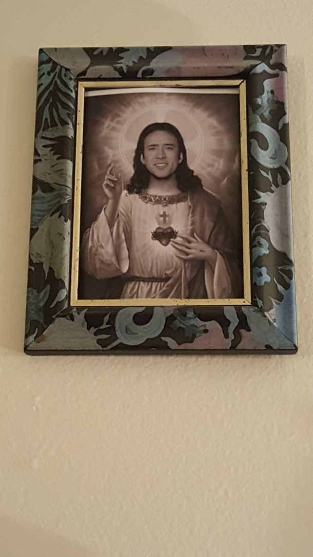 My friends had this up on her wall and almost nobody has noticed it yet