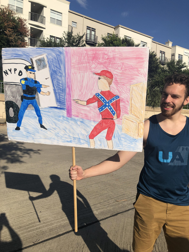 My friends poster