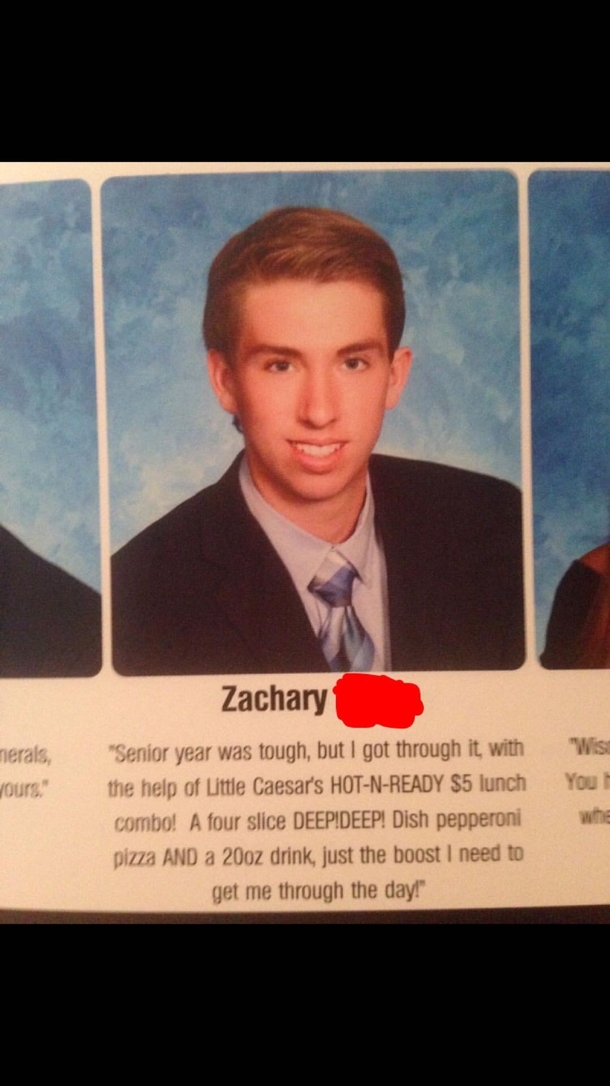 My friends senior quote