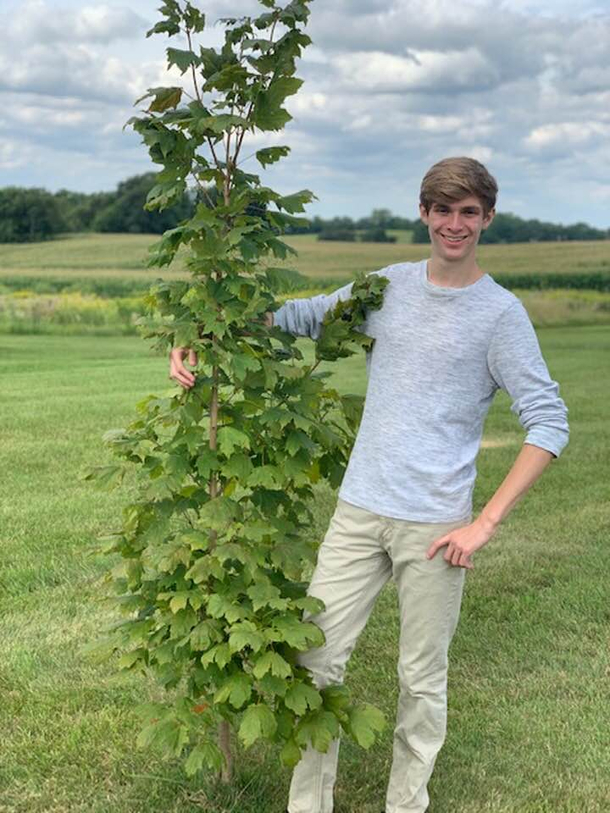 My friends son just picked out his senior photo