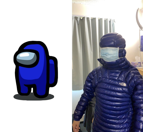 My friends sus Halloween costume