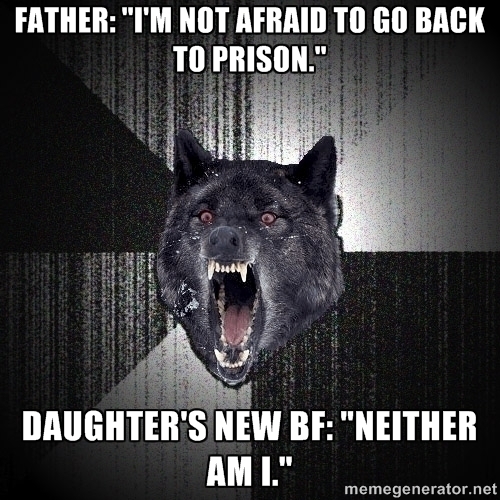 My friends uncle says this to every guy his daughter dates This guy had balls of steel