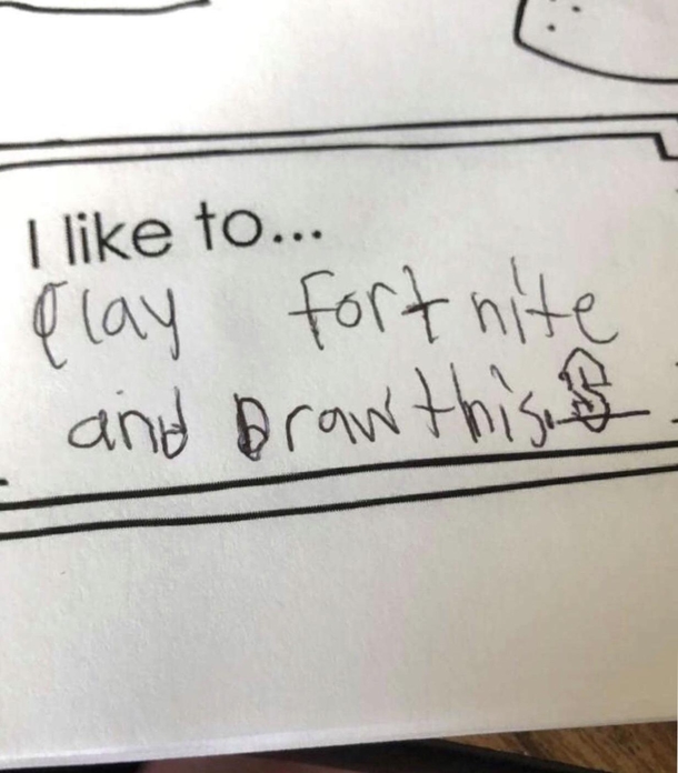 My Friends Wife is a School Teacher and received this