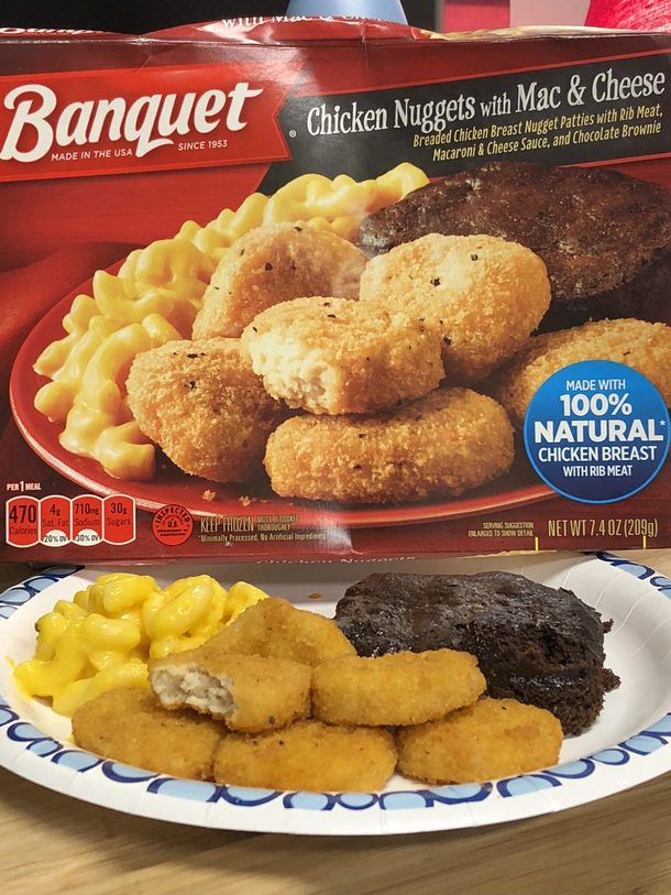 My frozen meal