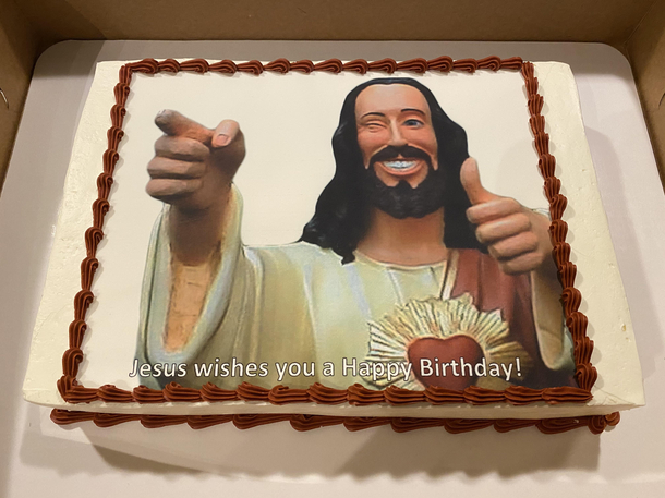 My GF gets frustrated that she has to share birthdays today and Christmas a few days apart I decided to have a professional cake made to celebrate her day Thoughts