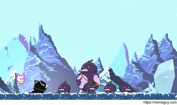 My GF told me she wanted a way to interact with the cute penguins in my game so I added this feature