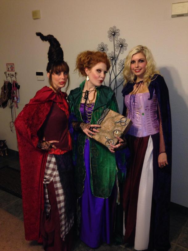 My girl and her friends homemade contest winning costumes