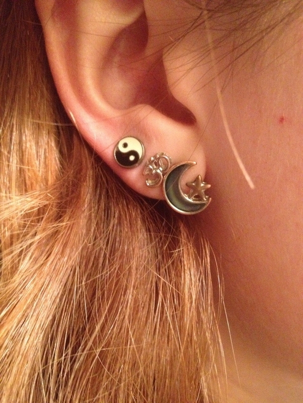My girlfriend and I were getting ready for our date when she asked if her earrings looked cute I told her she looked like she couldnt decide on a religion