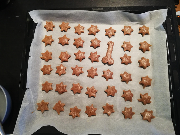 My girlfriend asked me to help with the ginger bread cookies I dont know what got me fired so quick
