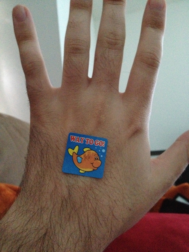 My girlfriend is a elementary school teacher She gave me this and said this is for last night if you know what I mean