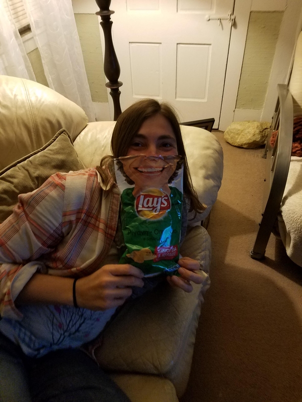 My girlfriend is so creepy sometimes