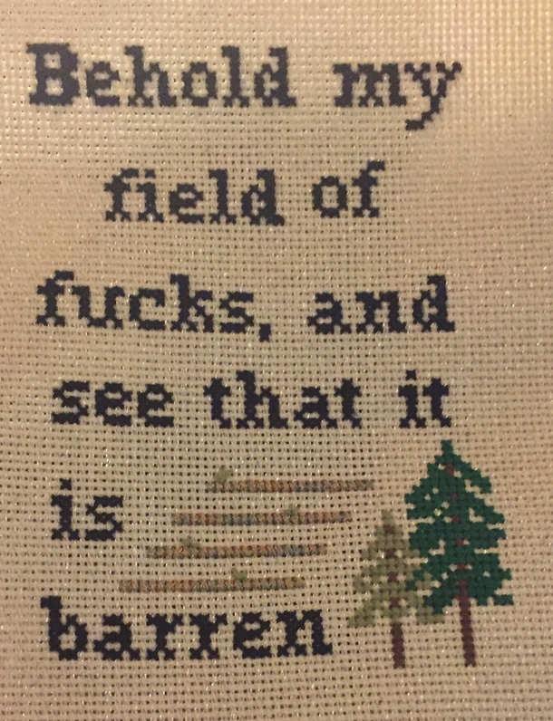 My girlfriend made this for me its awesome