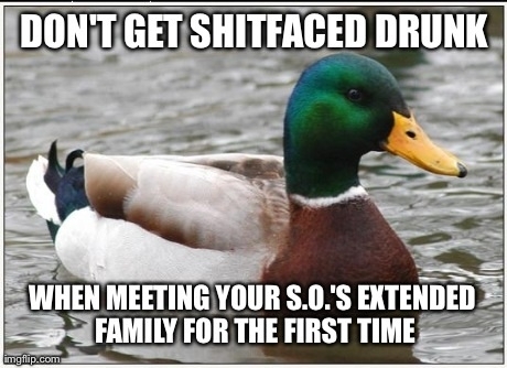 My girlfriend said she was nervous and a drink would help her relax  hours later