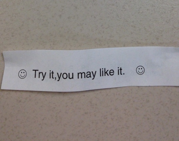 My girlfriend was not amused by her fortune