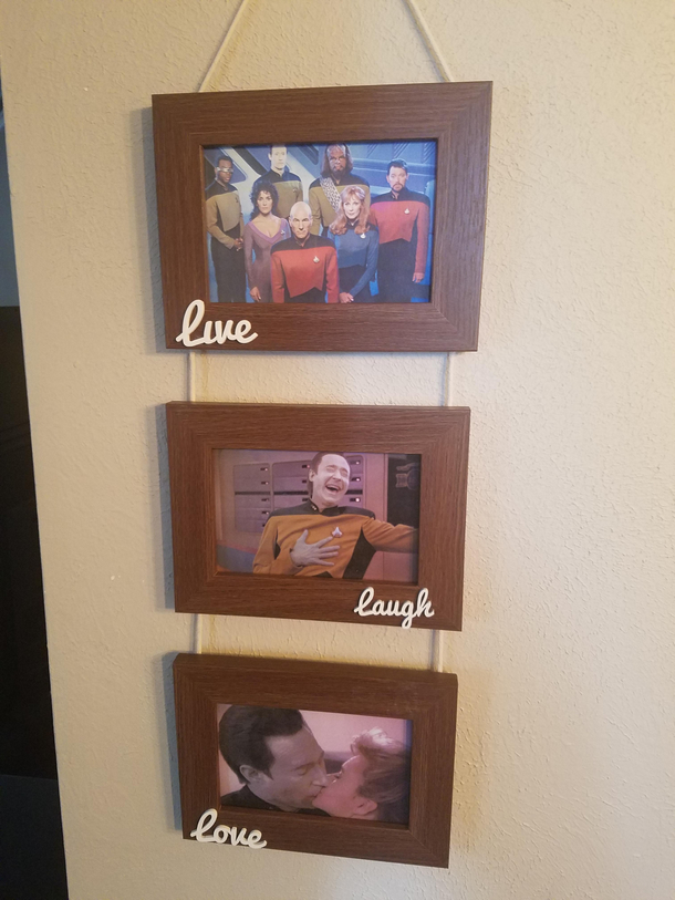 My girlfriend wasnt happy I filled in her new picture frame