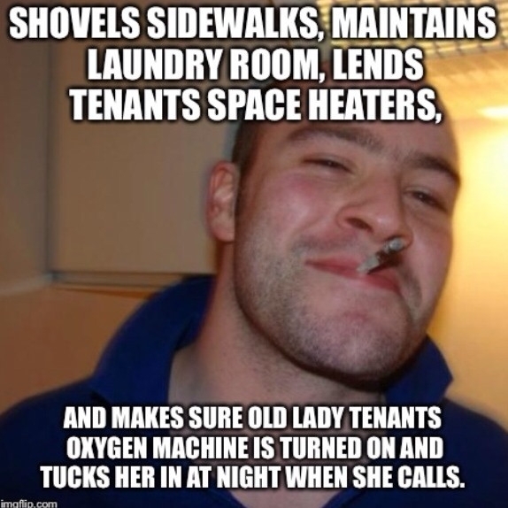 My good guy brother apartment manager Shes being sent to a nursing home in  weeks