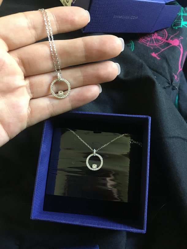 My grandma bought me the exact same necklace for Christmas as last year 