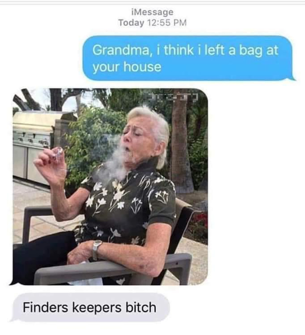 My grandma is pretty dope