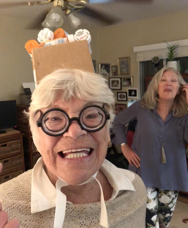 My grandmas Pillbox Hat for her fashion show
