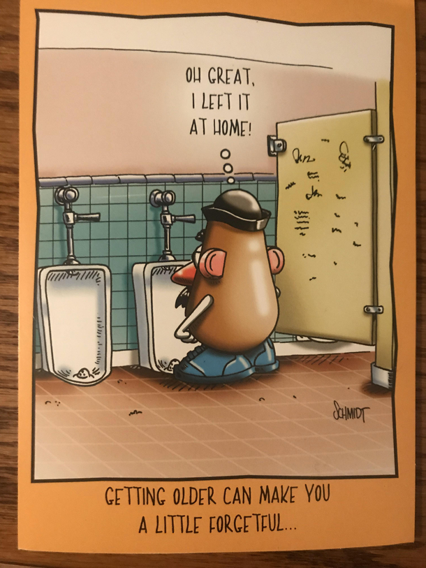 my grandpas bday card from  years ago