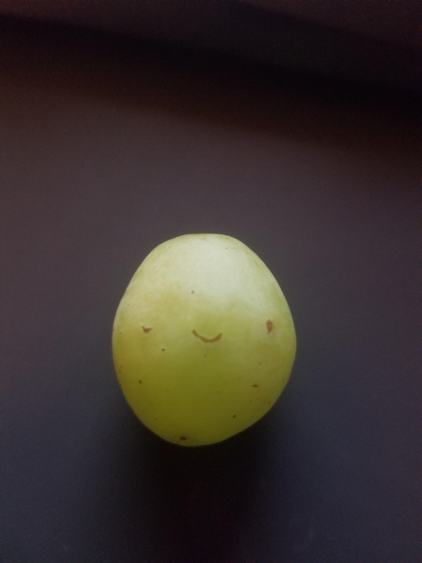 My grape is having a good day