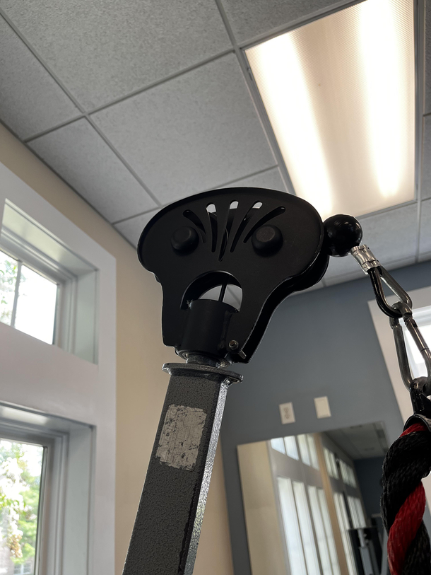 My gym equipment is pissed