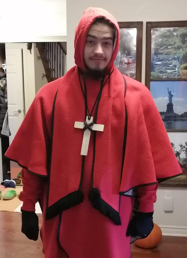 My Halloween costume this year certainly unexpected