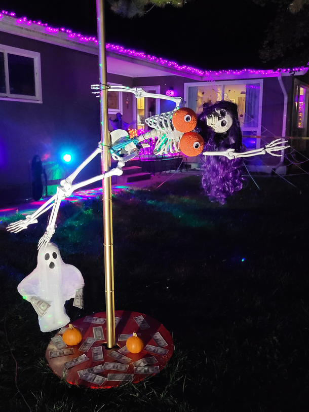 my  halloween decor