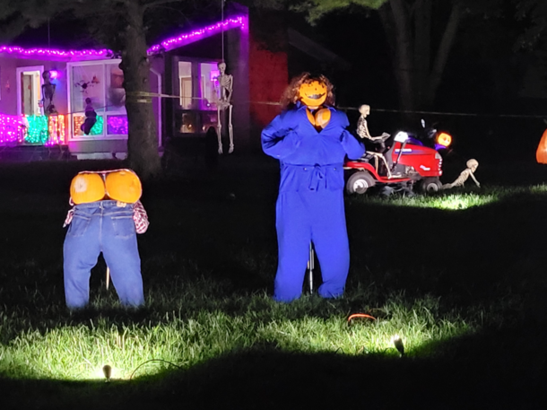 my  halloween decor