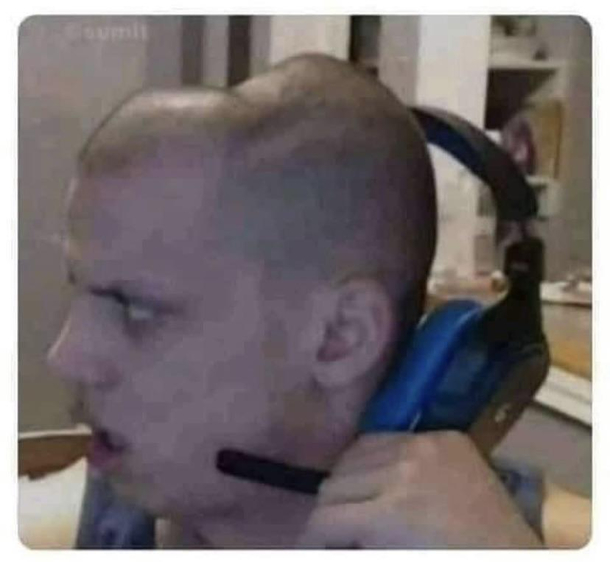 My head after spending the last year in Zoom meetings